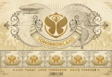 tomorrowland post stamps