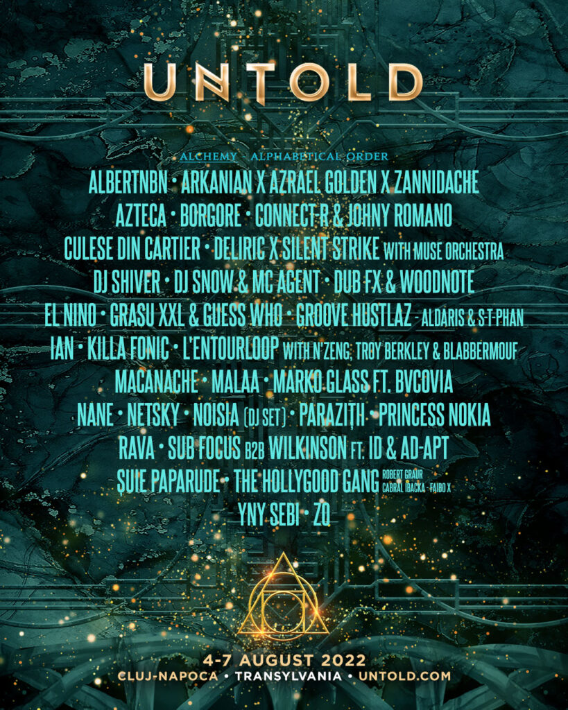 Untold 2022 festival unveils new superstar names for the Galaxy and ...