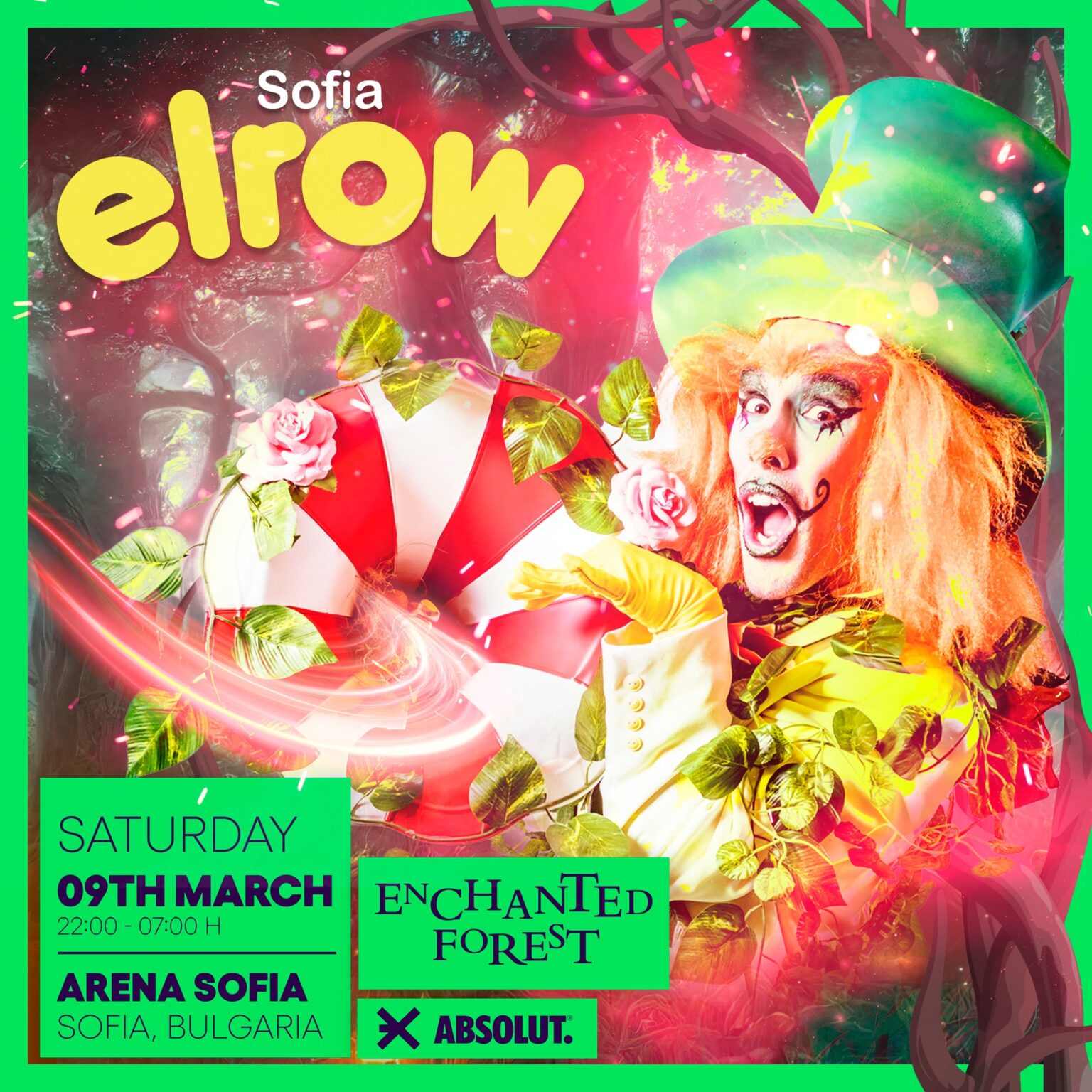 EXE Club Hosts elrow's 'Enchanted Forest' Experience in Sofia, Bulgaria