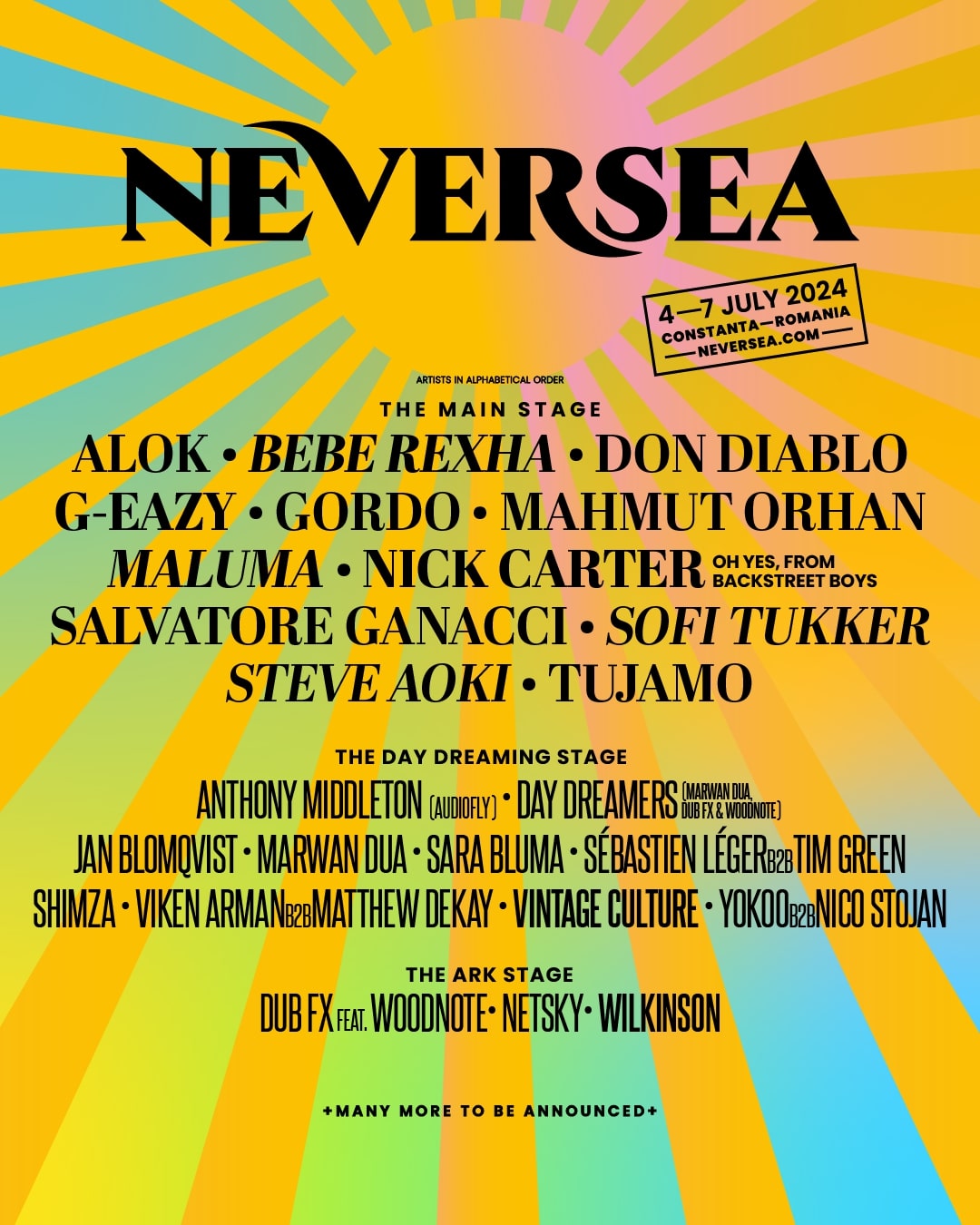 Neversea 2024 festival