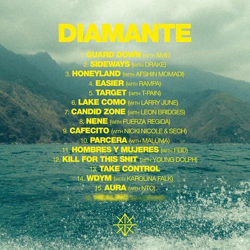 GORDO Diamante tracklist