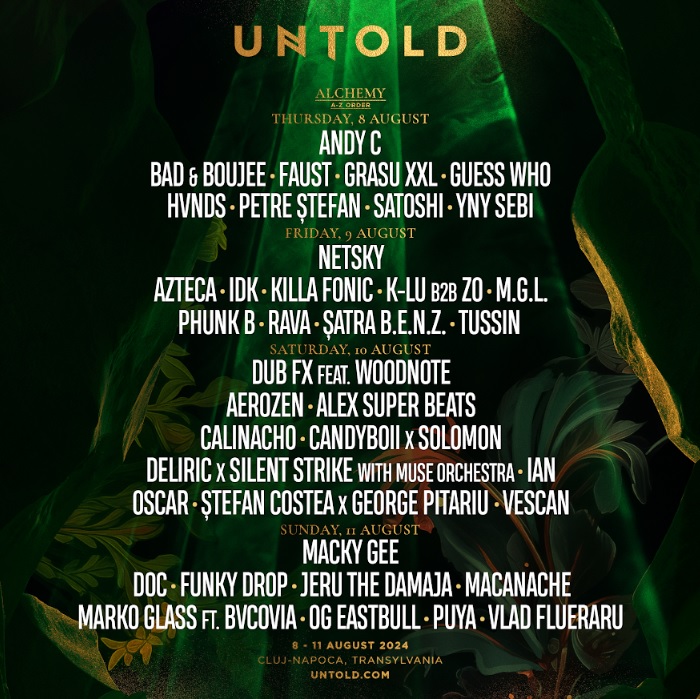 UNTOLD 2024 Lineup