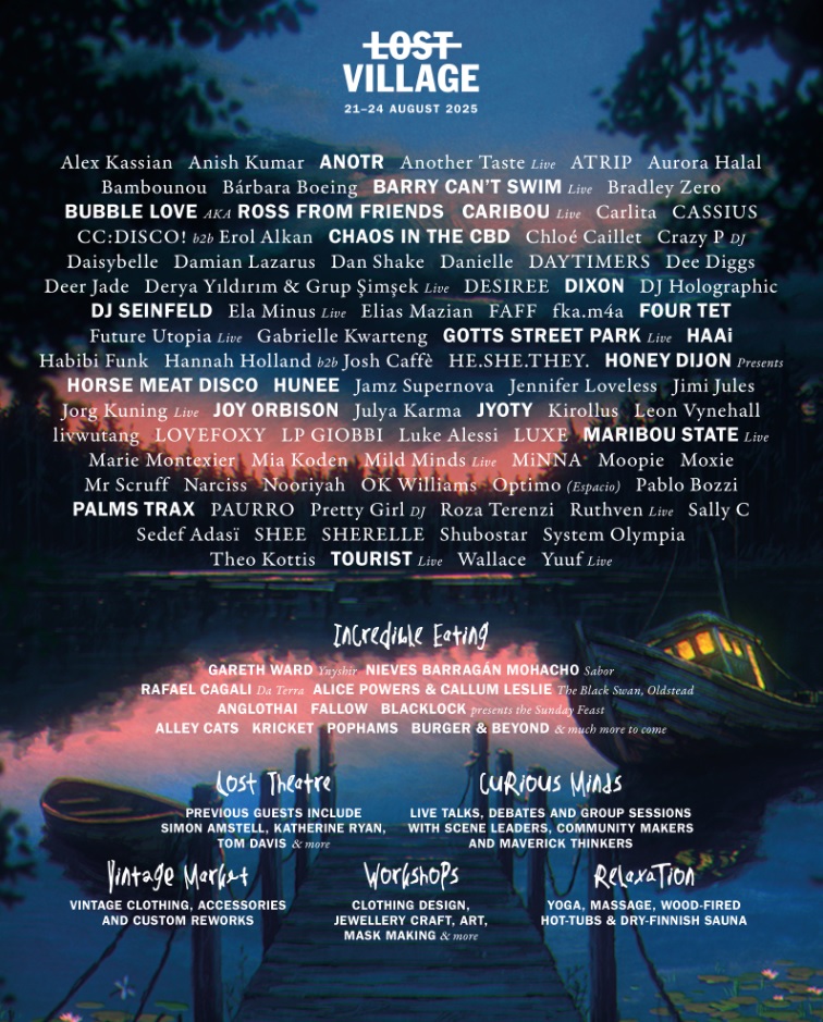 Lost Village 2025 lineup