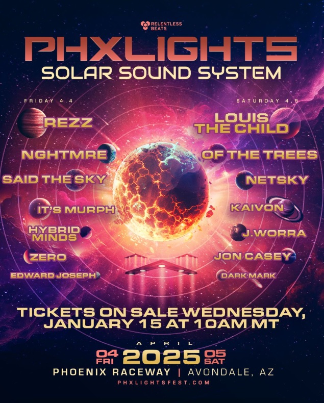 PHXLIGHTS: Solar Sound System 2025 